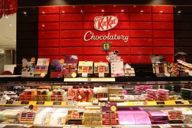 In search of unique Kit Kat flavours that can only be bought in Japan,…