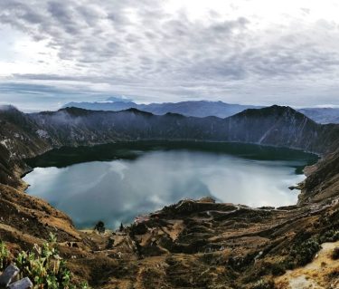 Quilotoa Lake-filled View point . . . . . . . . . .…