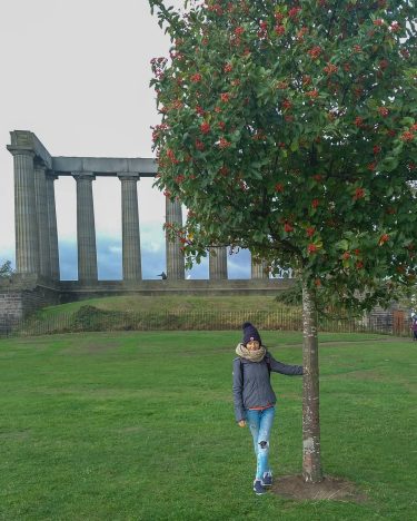 Calton Hill is an amazing place to see Edinburgh from above just in the…
