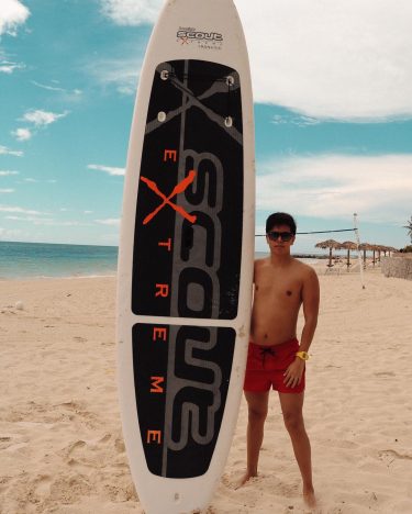 board taller than I’ll ever be | #beach #caribbean #bahamascruise #travelrepost #travelholic #bnesimppl
