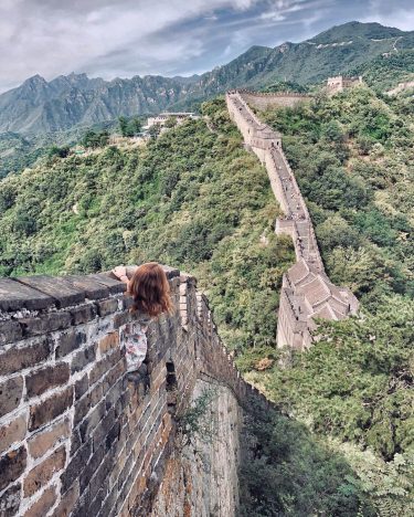 Die größte Sehenswürdigkeit die es gibt ist die Welt- sieh sie dir an! #greatwallofchina…