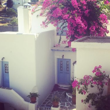 I strolled along the Byzantine Road from the small inland village of Lefkes where…
