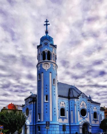 Smurfs. Blue Church, Bratislava, Slovakia???????? (Sep 2018) . . . . . #bratislava #bratislava_&hellip;