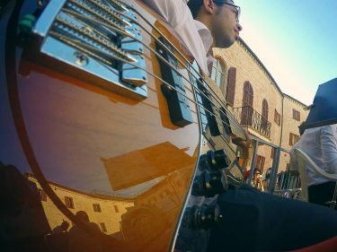 Playing electric bass in Falconara’s castle . . . #goproit_official #goprommunity #playingmusic #wonderful_places #travelbook…