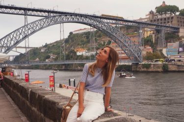 Oporto y el increíble puente Don Luis I sobre el río Duero que une…