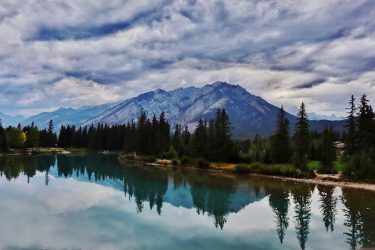 Reflections on #bowriver #banff . . . #mountain #landscape #landscapephotography #explorealberta #canadianrockies #parkscanada #explorecanada…
