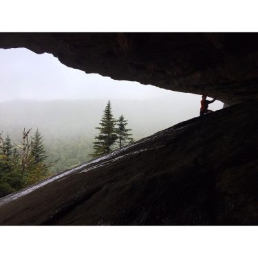 Great chats atop a misty mountain in the ADKs in the most wonderful (and…