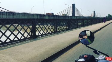 A small ride at Kona Expressway. ( Blooming Kash ful ) . My friend…