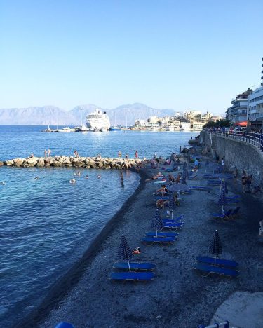 I love this sea town where ferries come and go from the open port…