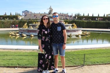 Gran día en los jardines de Versalles
