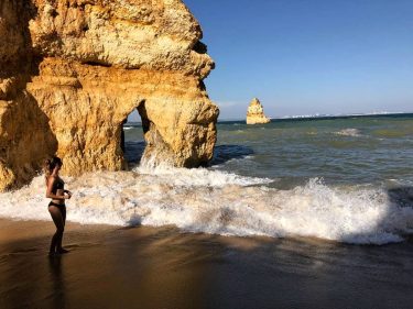 Camilo Beach, Lagos #portugal #lagos #algarve #camilobeach #sea #beautiful #travel #travelmore #photography #explore #sun…