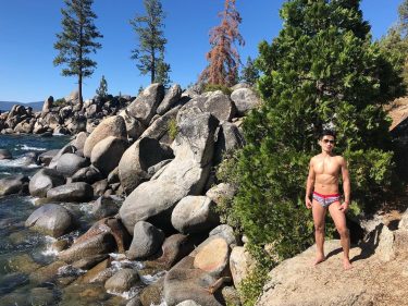 Secret Cove #laketahoe #carsoncity #friendsgettogether #roadtrip #weekend #endofsummer #nature #lake #sunny #serenity #photooftheday #iphoneonly…