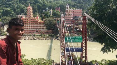 ???????? Llegué a Rishikesh, India, y tengo la sonrisa más grande que la de…