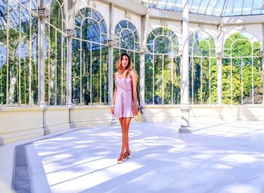 Ay!! Me siento como Cenicienta, en el Palacio de Cristal del Parque del eso…