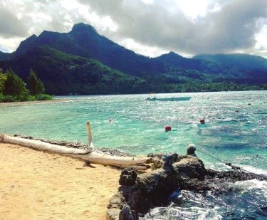 It’s tough to have a bad day in Mo’orea with island views like this!…
