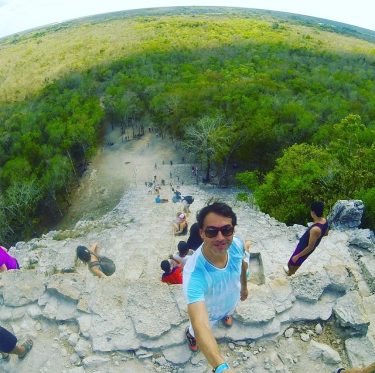 La pirámide de Nohoch Mul es la más alta de la Península de Yucatán,&hellip;