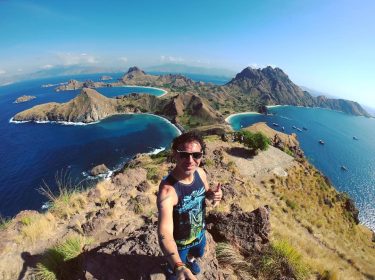 Isla Padar, en el Parque Nacional Komodo, islas menores de Sonda en el Océano&hellip;
