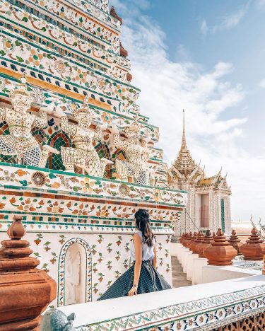 Last year, this temple was under renovation. And finally