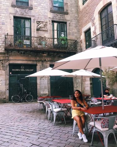 Waiting for my daily dose of tea ️ (Plaza is where they shot a…