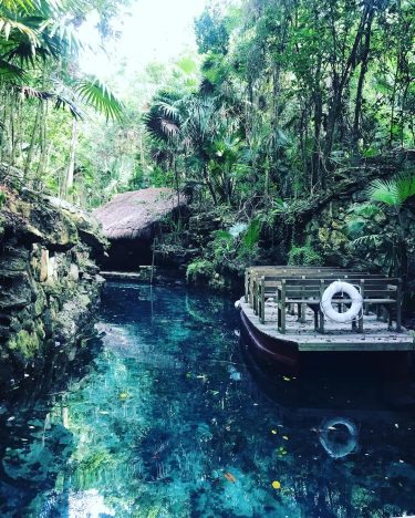 Rio Maravilha, Xcaret Curiosidade: Os rios subterrâneos de Xcaret são compostos por um labirinto…