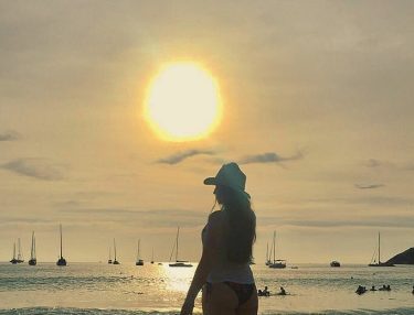 ~When the sun goes down . #remember #phuket #thailand #southeastasia #trip #holidays #beach #sunset…
