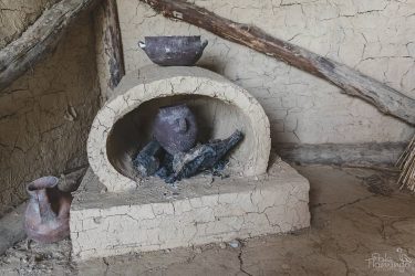 One of the historic furnaces that can be found within the houses that…