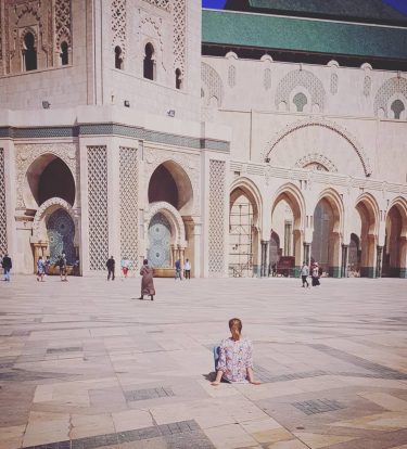 Third largest mosque of the world. Such a Beautiful II mosque casablanca. #sheisnotlost #morocco…
