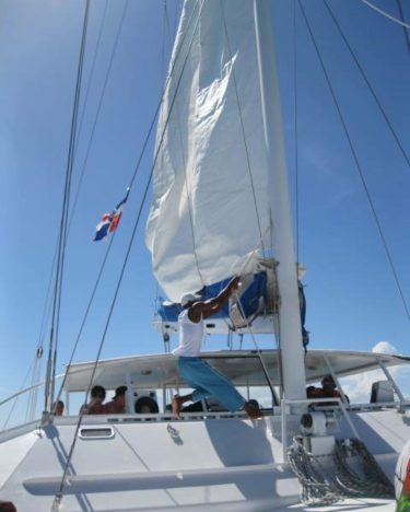 Punta Cana Tip – When on a boat stay away from the ropes