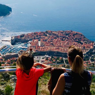 What!!! That is one spectacular view of #dubrovnik #croatia 1352 feet above sea level.…