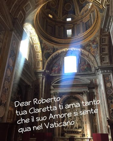 Amazing picture from Vatican Thank you so much @lenka_irablue_lifecoach #withlove #travelrepost #iamtb #mytravelgram #instatravel…