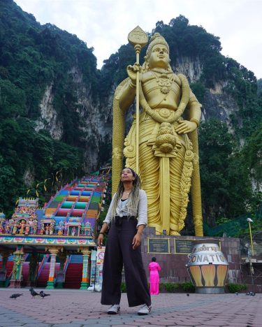 Pretending that the 272 steps behind me are