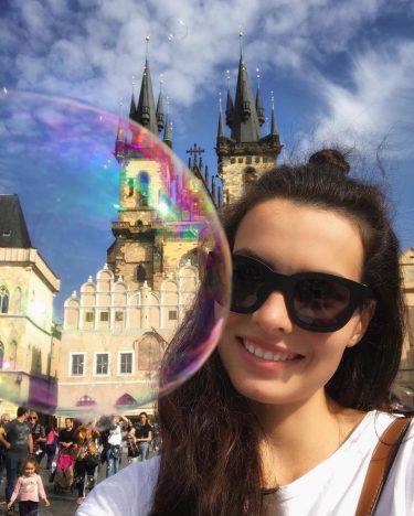 Beautiful Day Beautiful Prague What else you need for happiness? Словила мгновение #prague #praha…
