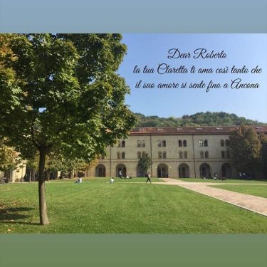 Thank you so much @thegleancrawler for this beautiful picture with his University Facoltà di…