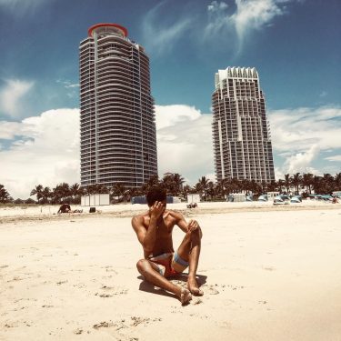 Let the sand set you free in Miami . . #miami #miamibeach #southbeach #visualsoflife…