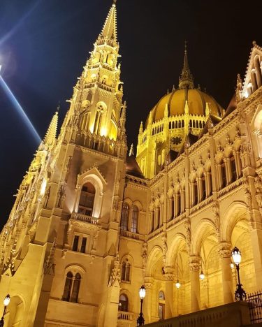 That same Hungarian parliament building at night and this is just how it is&hellip;