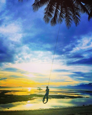 For me, the best joys are experienced by losing myself in being a kid…