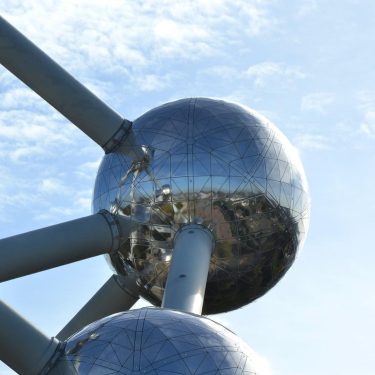 Check out the giant steel balls of the Atomium in Brussels. It was worth…