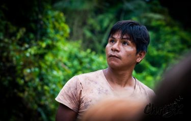 Here’s one of our Huaorani boat drivers. He lived with his family just down…