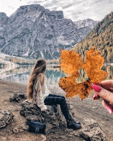 Lago Di Braies . . by @krissyelisabeth . . #girl #girls #travel #traveling #travelgram…