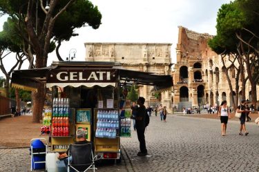 Flashback to a holiday in Rome years ago. My daily treats during my budget&hellip;
