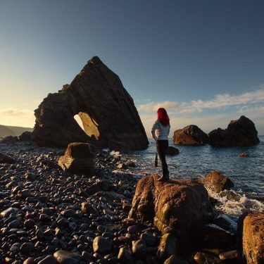 This isolated cove has long been associated with smuggling activities  There is parking at&hellip;