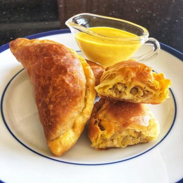 “If you were a Colombian, you would have your version of an empanada. If…