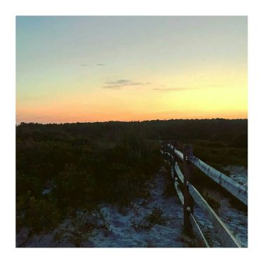Shot by @worldtravelersunion – Watching the sunset with the ponies at Assateague Island National&hellip;