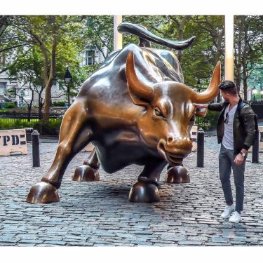 La statue du taureau,(Charging Bull)elle date de 1989 Et La statue « Fearless Girl » fait face&hellip;