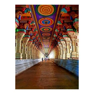 The Ramanathaswamy temple has striking long corridors in its interior, running between huge colonnades&hellip;