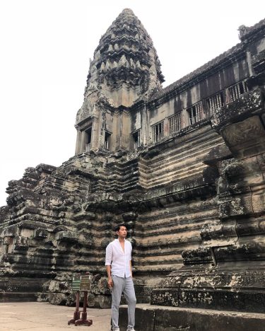 I say a little pray for #exploretheworld . . . . . . #angkorwat…