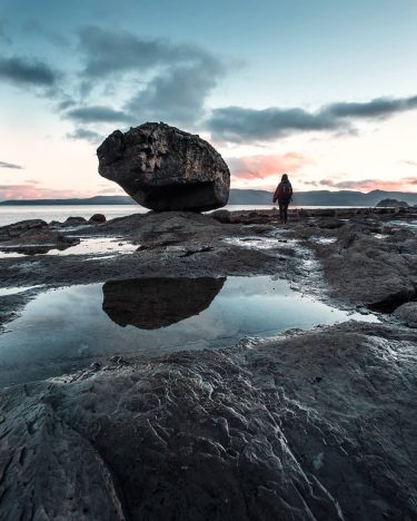 Balance Rock. . . . . . . . . . . #travelnorthernbc #explorebc…