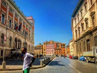 Rome inspires in every corner . . . . . . . #electic_shotz #travelblogger…