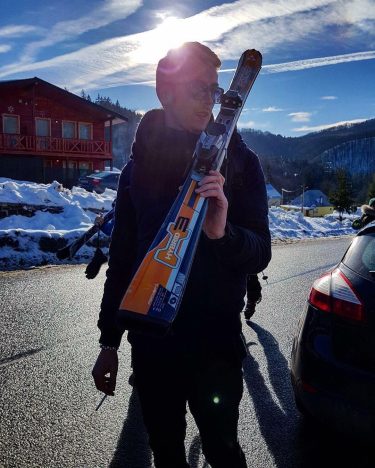 Heading to the slopes