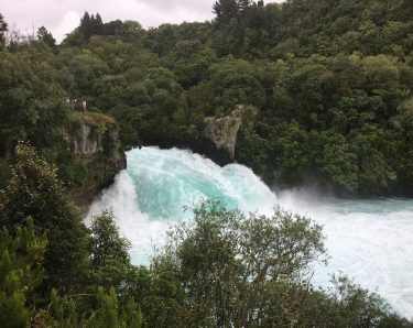 Huka Falls, Taupo; New Zealand #csmidlifegapyear #memories #travel #travelblogger #travelbug #tbt #photo #adventure #amemoryaday…